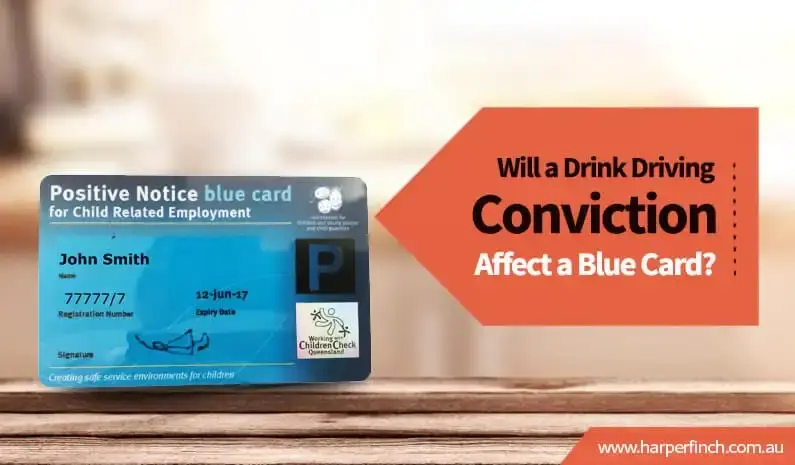 Drink Driving Convictions and Blue Cards